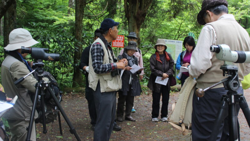 令和元年5月　特別講座「野鳥の声を聴く会」裏高尾