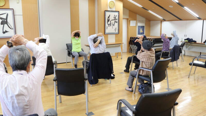 光明塾　屋内講座「フレイル予防と脳トレ」
